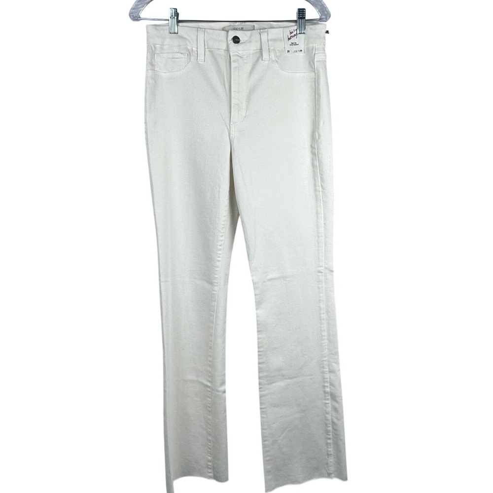 Joes Jeans Hi Honey High Rise Curvy Bootcut White Stretchy Jeans NWT Size 31